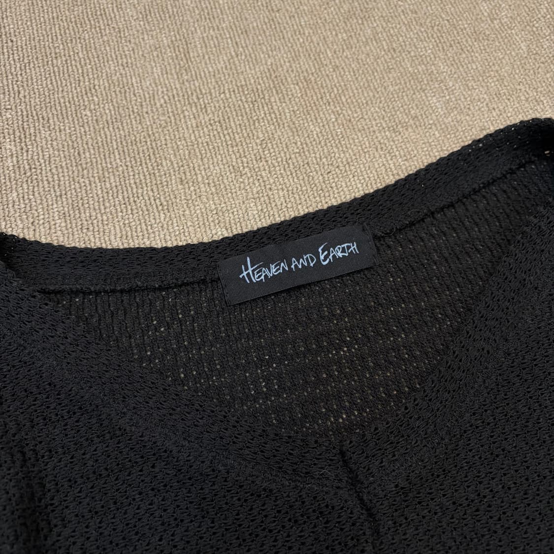 HEAVEN AND EARTH 우먼스 백스컬  니트 m 상품이미지2