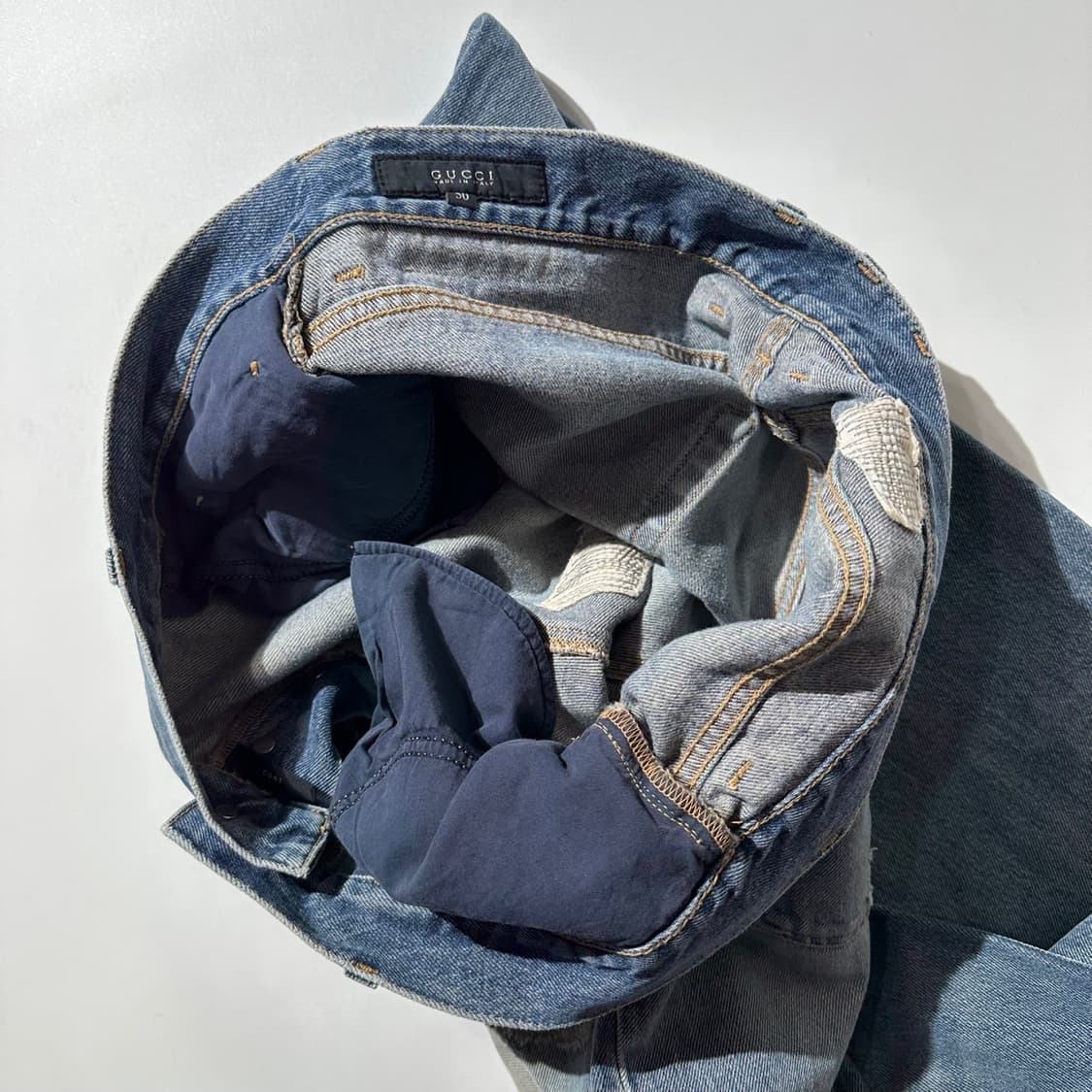 (매장판) 구찌 디스트레스 데님 팬츠 상품이미지8