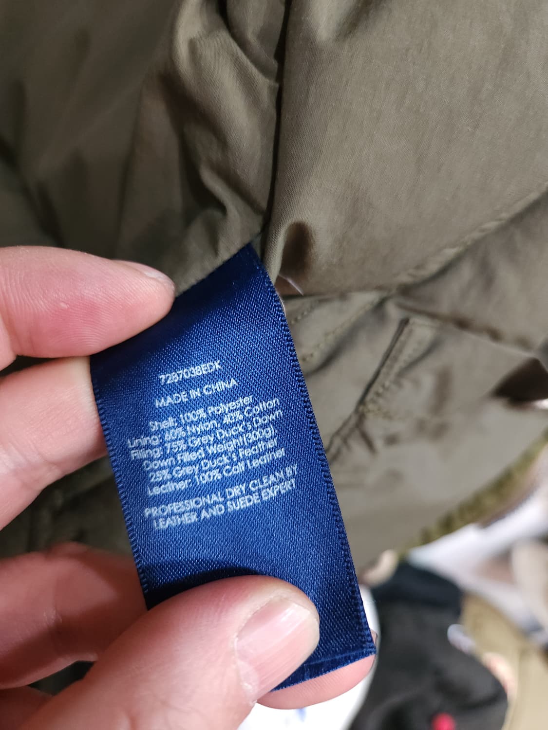 폴로 랄프로렌 가죽라벨 올리브 마운틴 다운 파카
오리털 패딩 상품이미지8