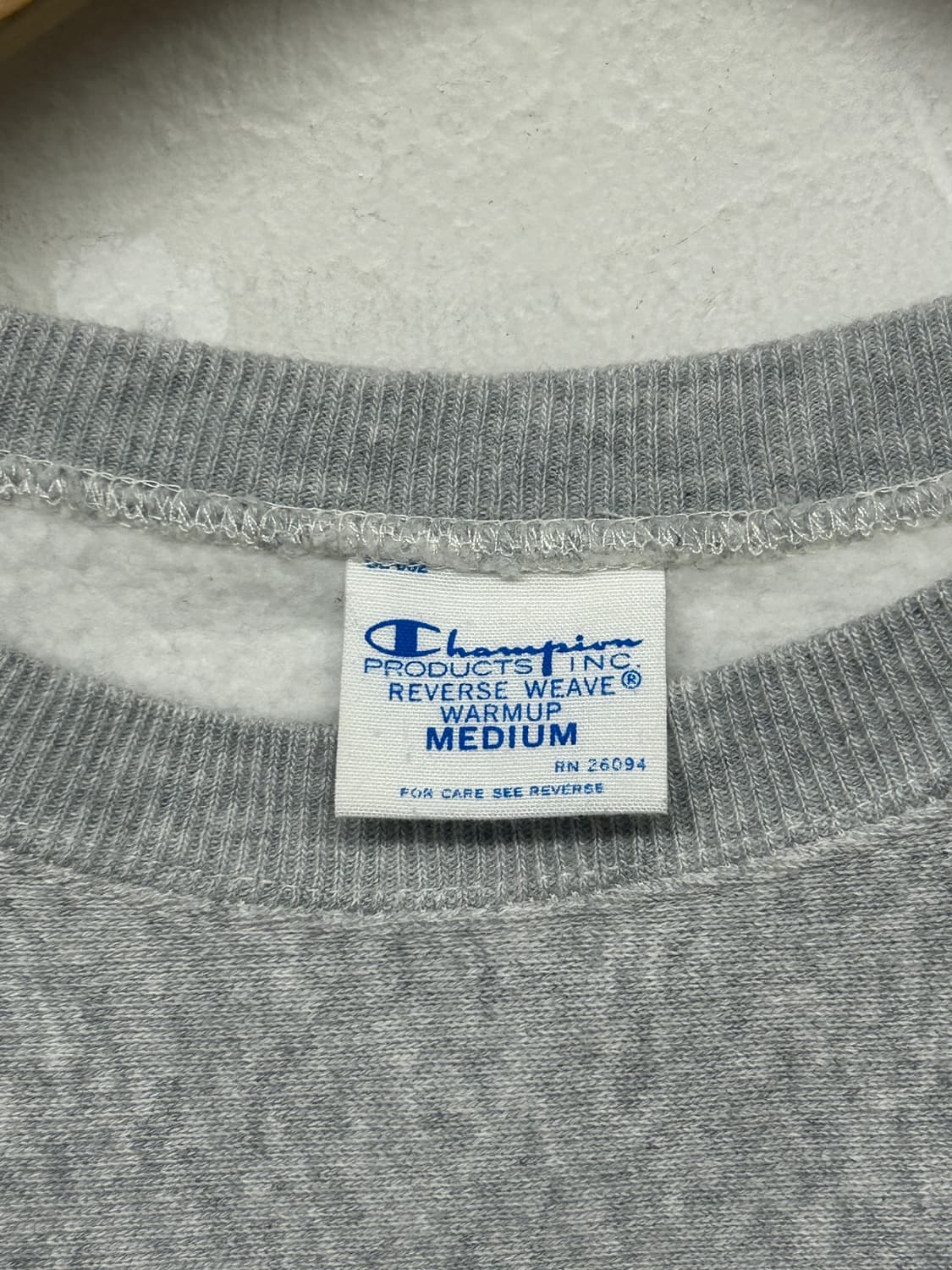 챔피온 리버스위브 밀워키 맨투맨 그레이 상품이미지3