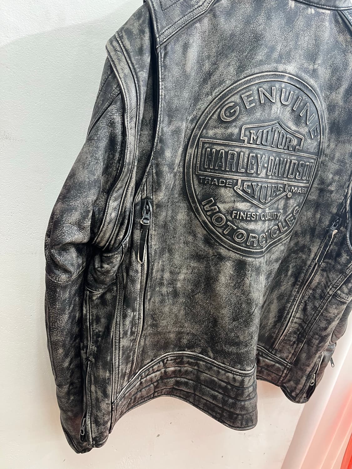 할리데이비슨 소가죽 라이더 상품이미지3