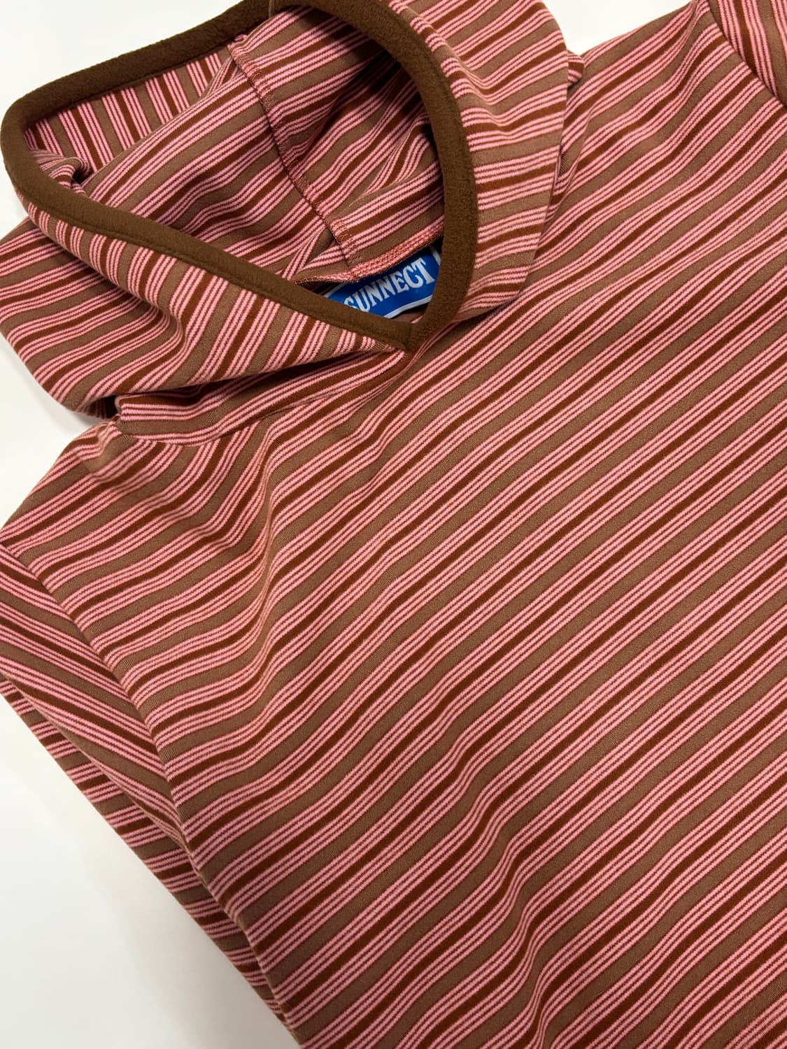 써넥트 스트라이프 후디 - 핑크 상품이미지3