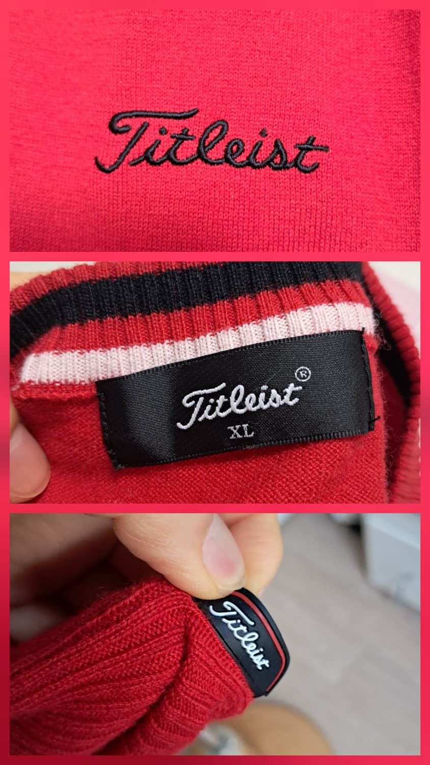 타이틀리스트 정품 골프 남성 니트 XL(105) 상품이미지8
