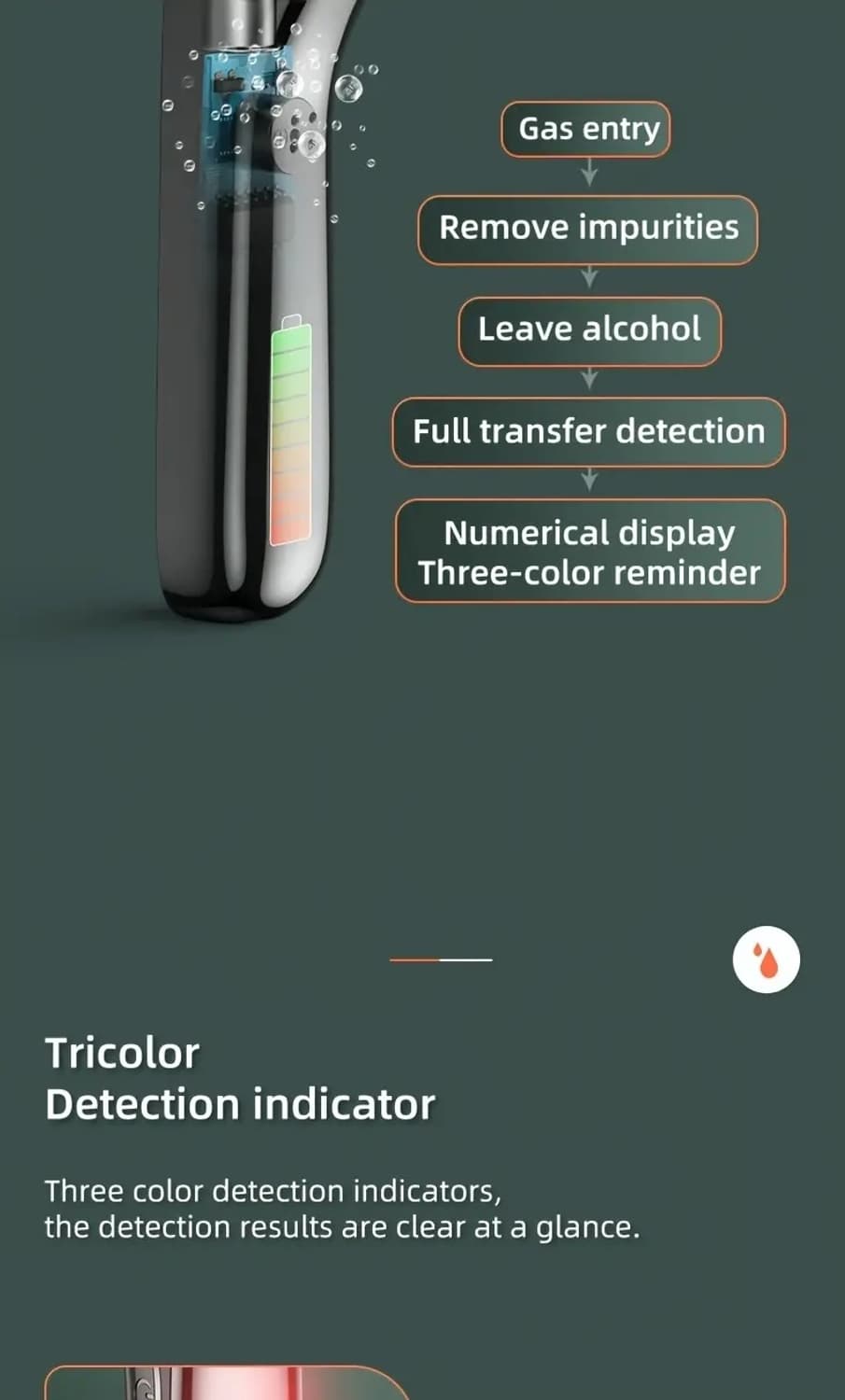 휴대용 충전식 음주측정기 상품이미지8