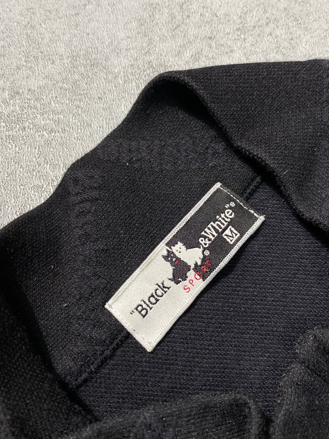 [100] Black&White 블랙앤화이트 트랙탑 져지 상품이미지7