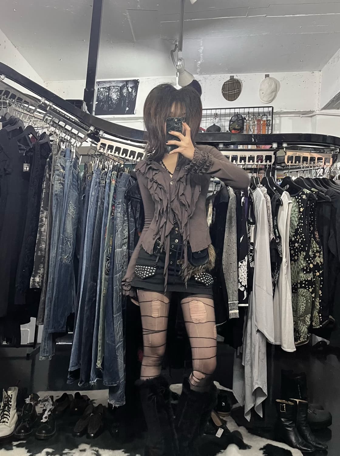 그런지 페어리 버튼 자켓 상품이미지1