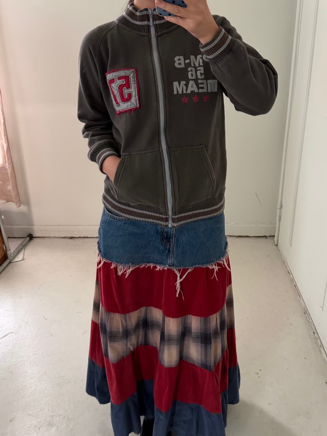 일본빈티지 올드스쿨 집업 상품이미지1