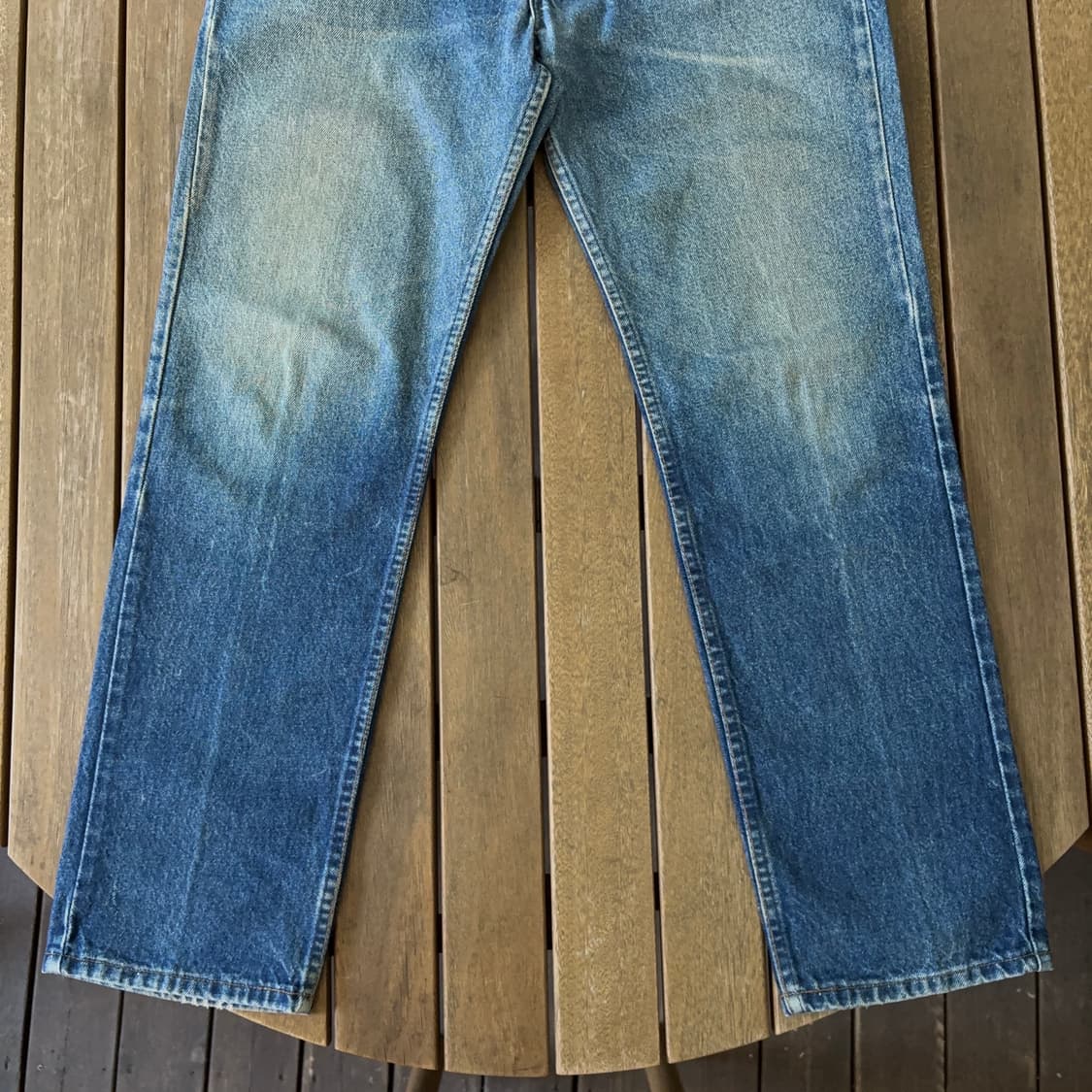 80~90s USA 리바이스 509 오렌지탭 레귤러 핏 데님 상품이미지4