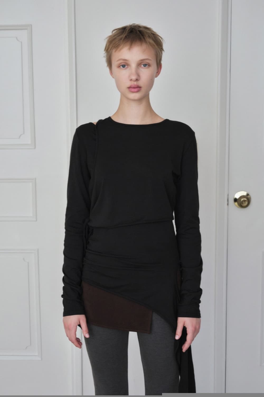 시메트릭퍼센트 레이어드 롱슬리브 (symmetric percent) 상품이미지1