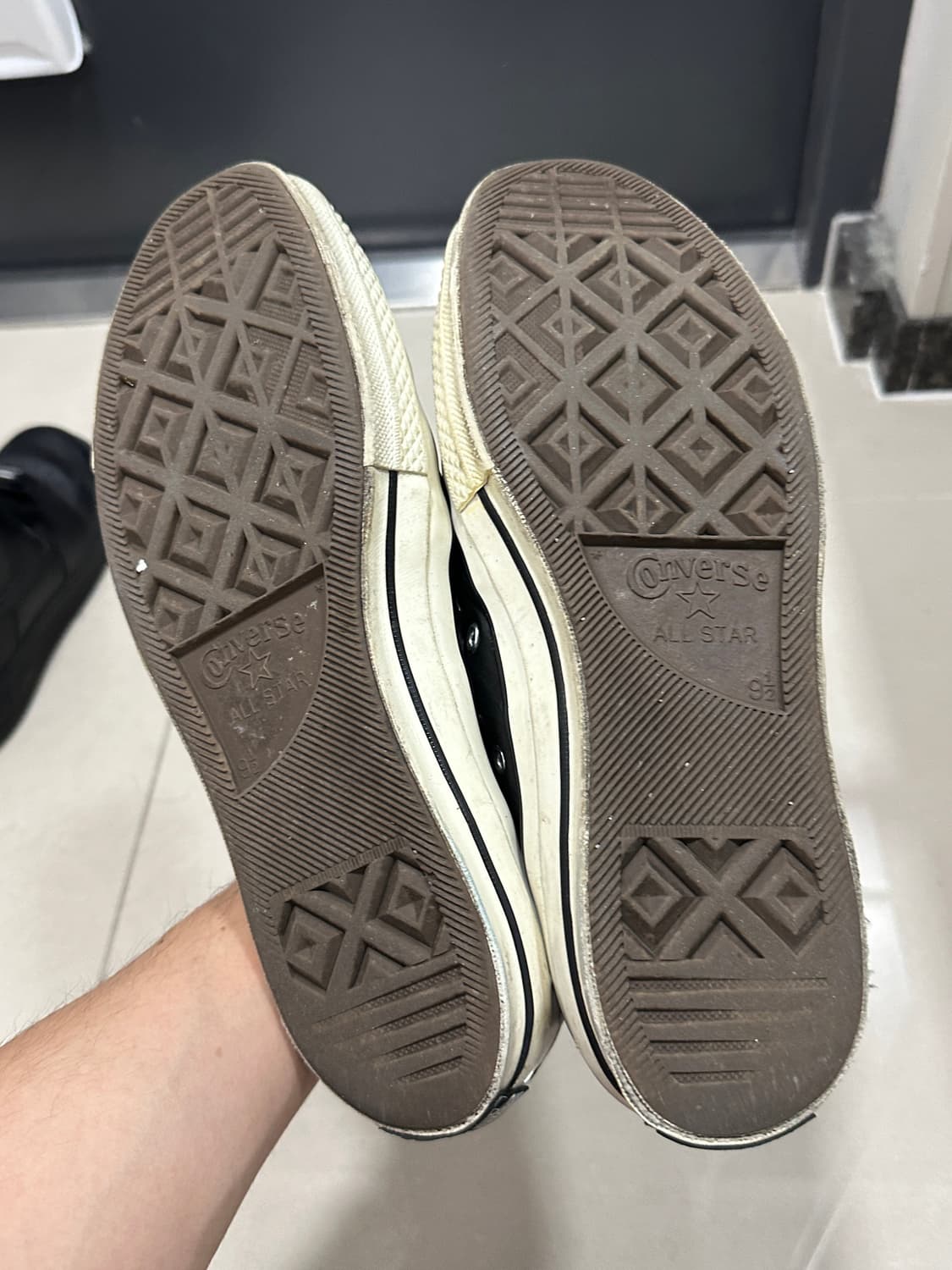 컨버스 척70 레더 블랙 (275) 상품이미지2