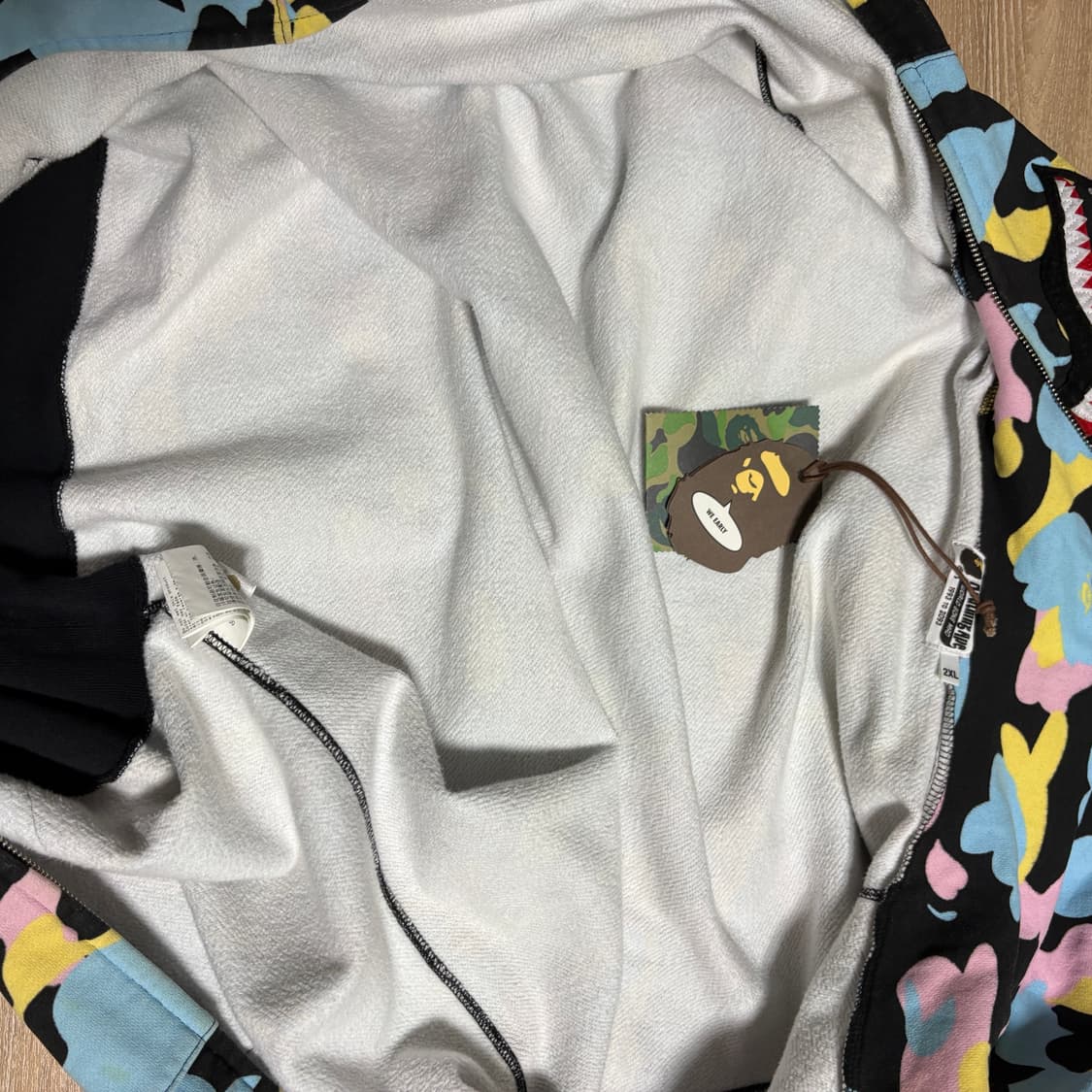 베이프 캔디 카모 블랙 2XL 상품이미지8