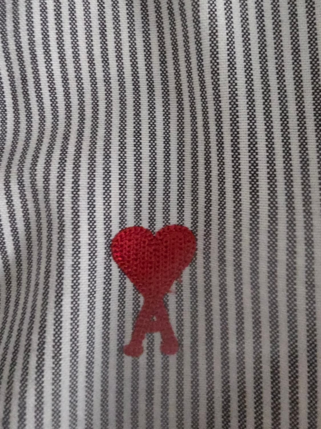 아미 여성 스트라이프 옥스포드 셔츠 36 상품이미지2