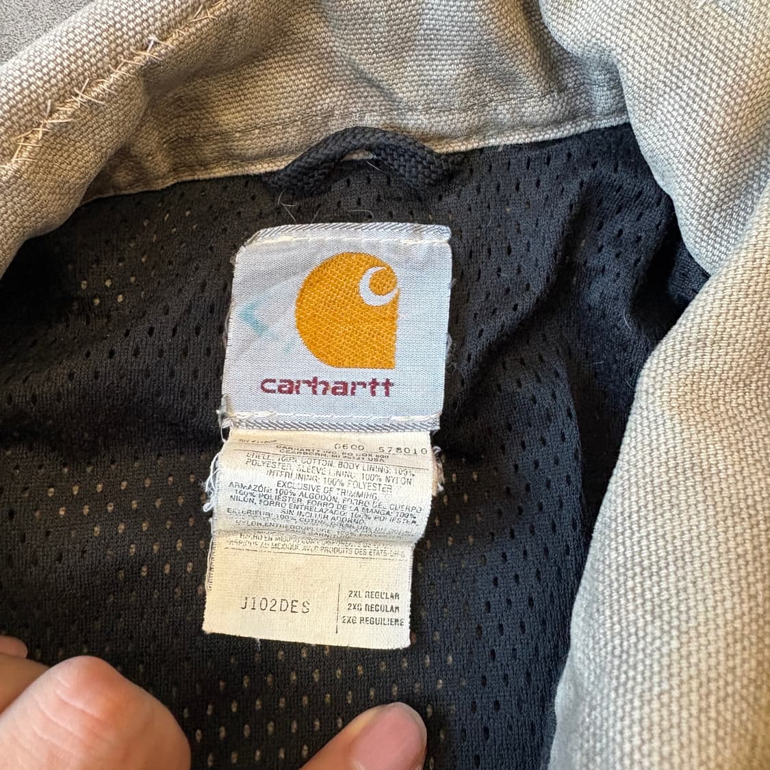 칼하트  데저트컬러 산타페 자켓  상품이미지4