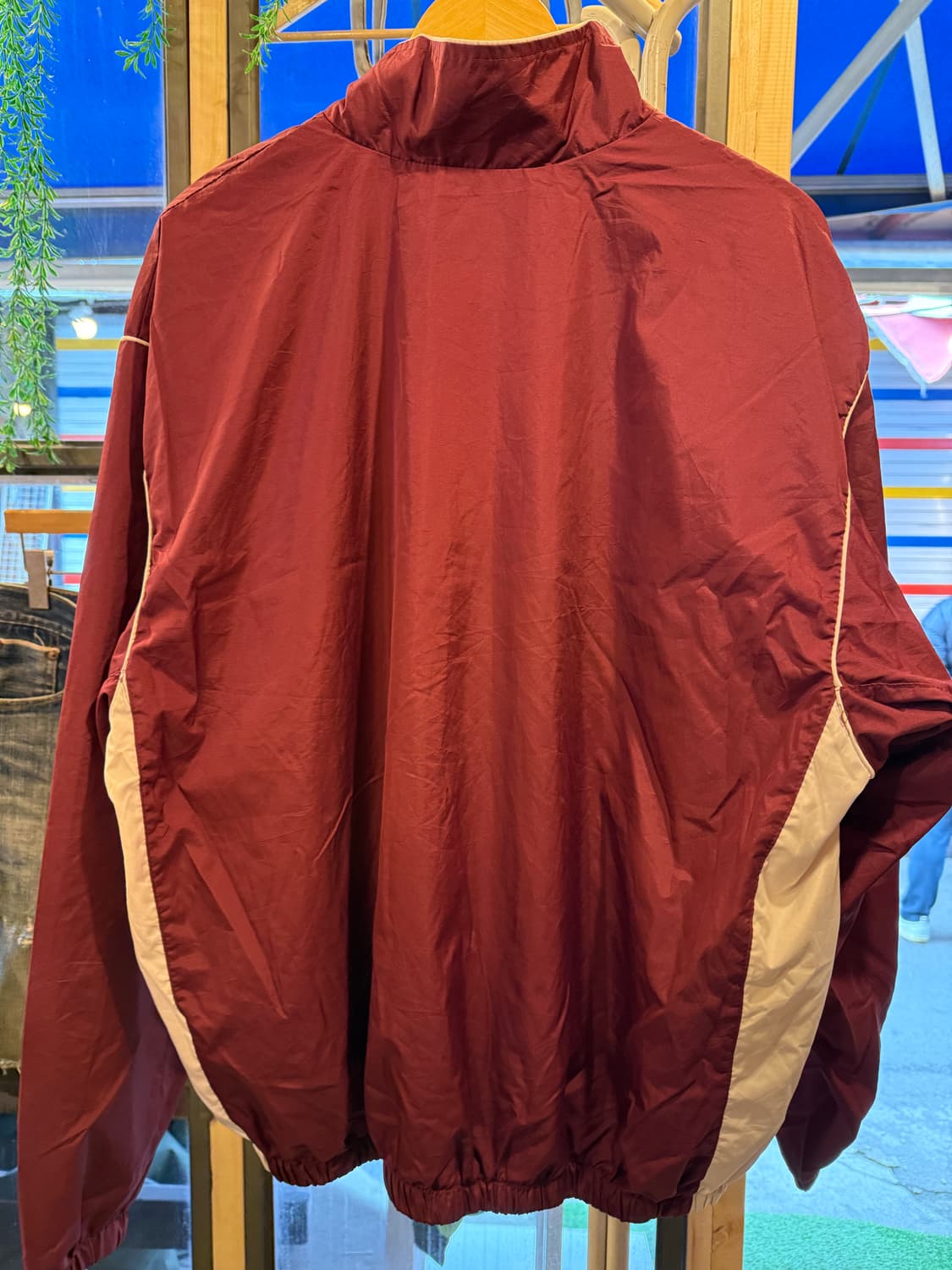 나이키 버건디 바람막이 상품이미지3