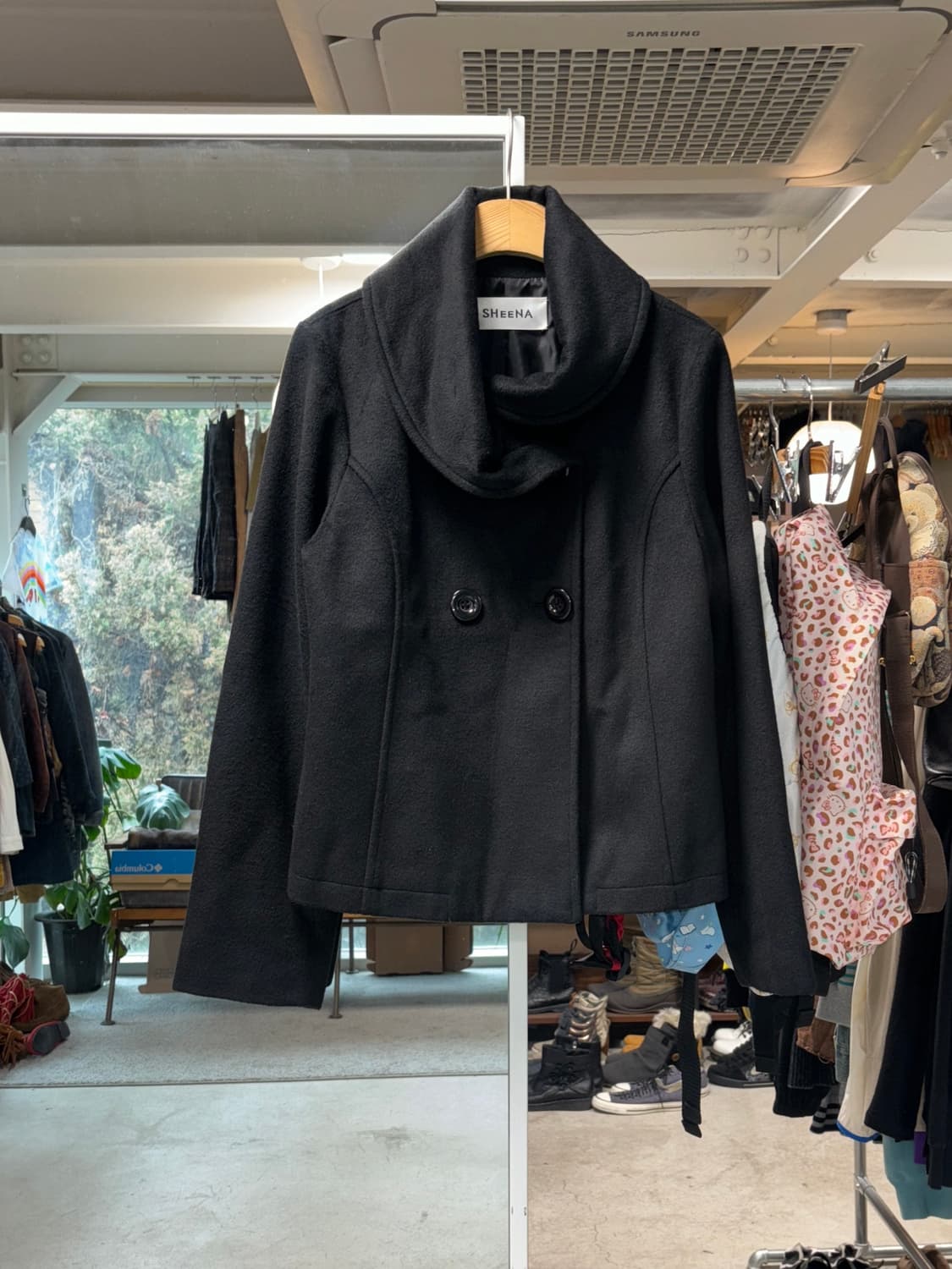 Sheena 더블 브레스트 자켓 상품이미지1