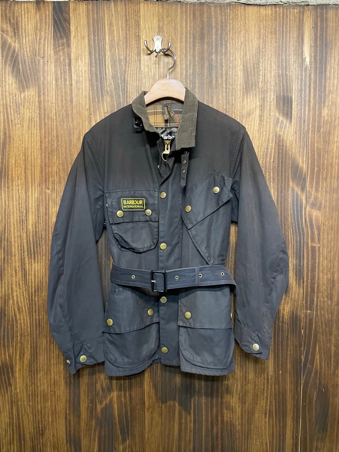Barbour International A7 waxed jacket 상품이미지3