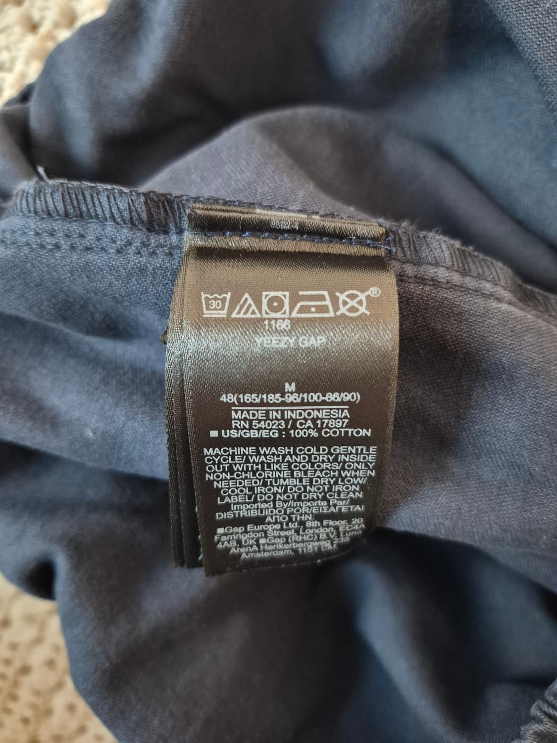 M/이지갭 사틴카고 네이비 상품이미지4