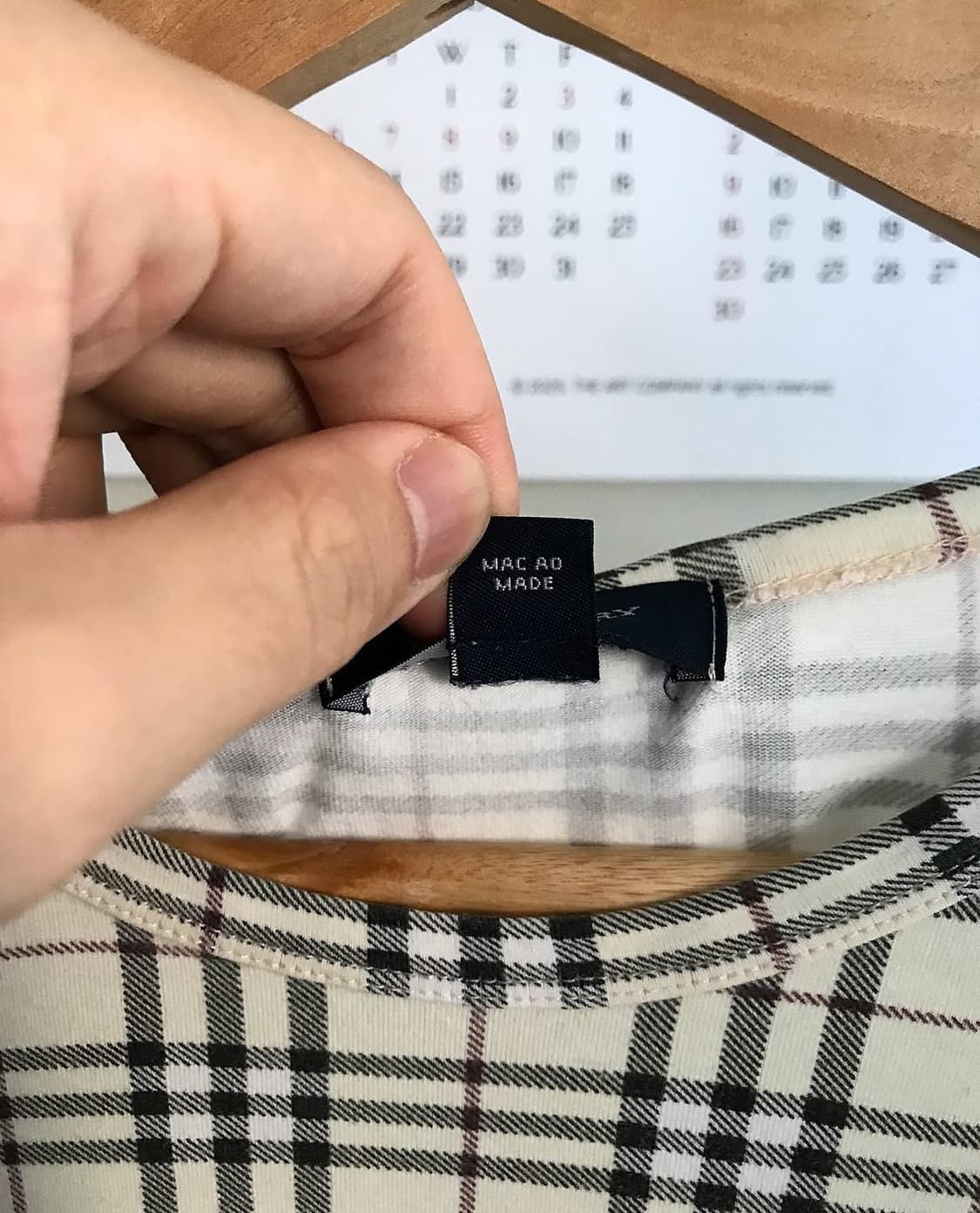 버버리 로고 노바체크 긴팔티 상품이미지3