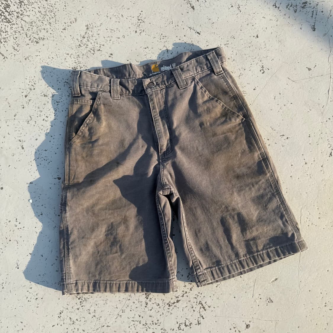 [Carhartt] 칼하트 카펜터 워크팬츠 반바지 c-20 상품이미지1