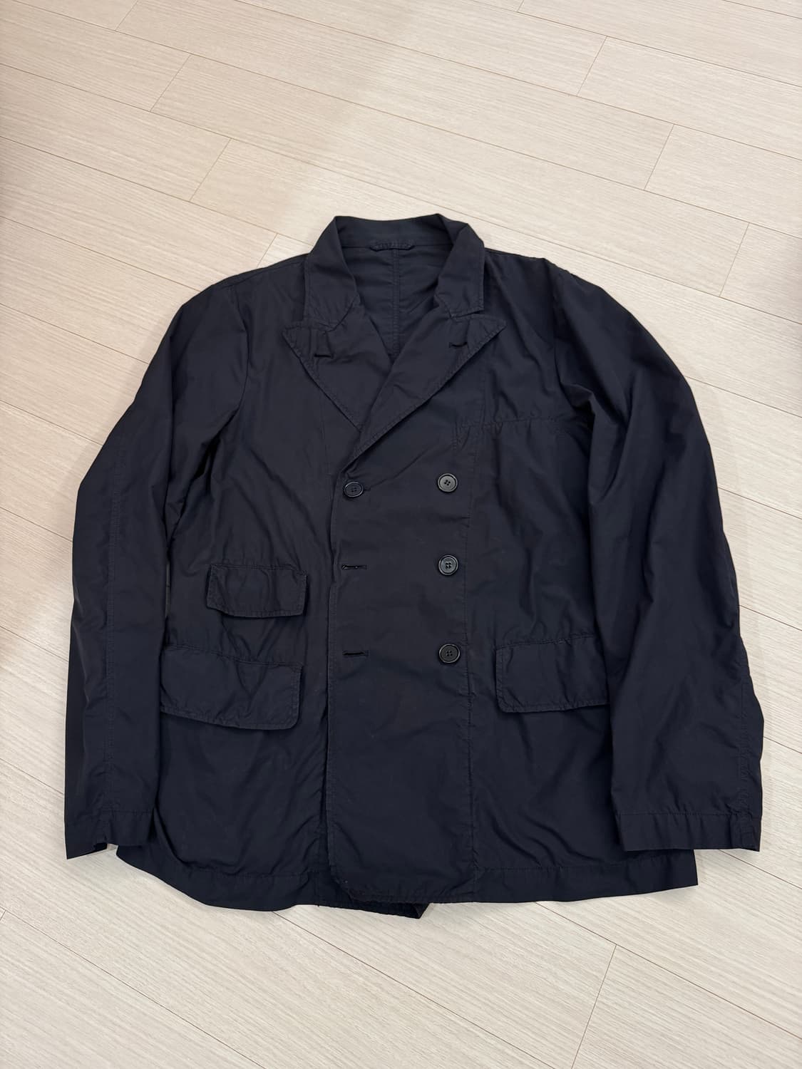 아스페시 폴리 더블자켓 L 네이비 상품이미지1