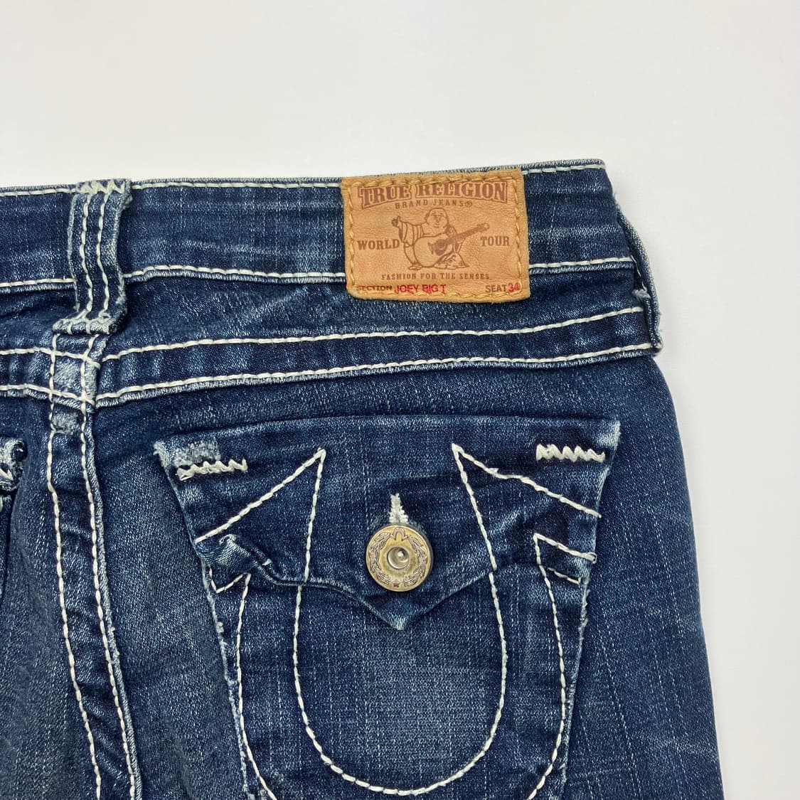 [27] 트루릴리젼 조이 빅티 스티치 데님 상품이미지9