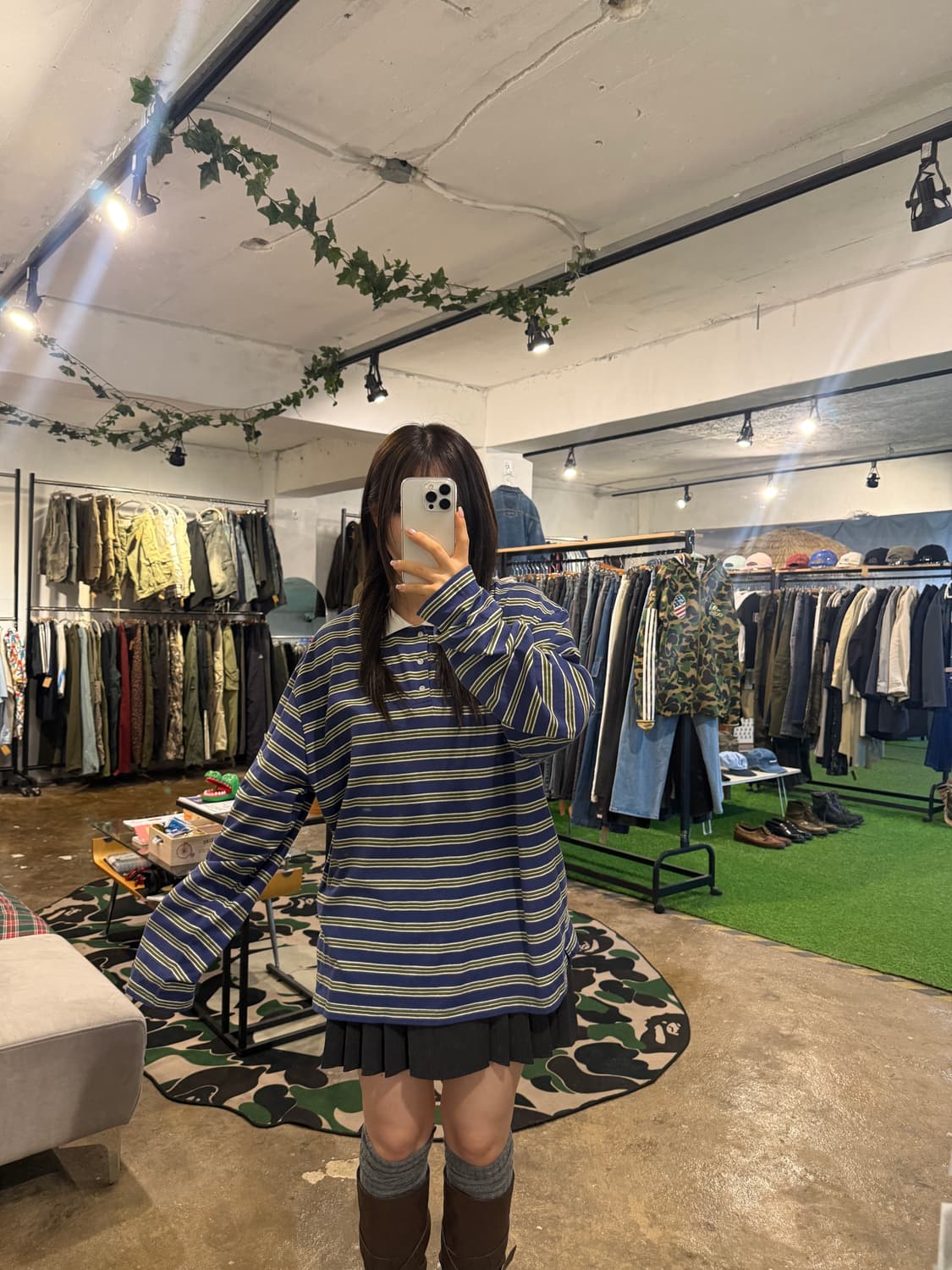 포에토 foeto 스트라이프 럭비티 상품이미지5