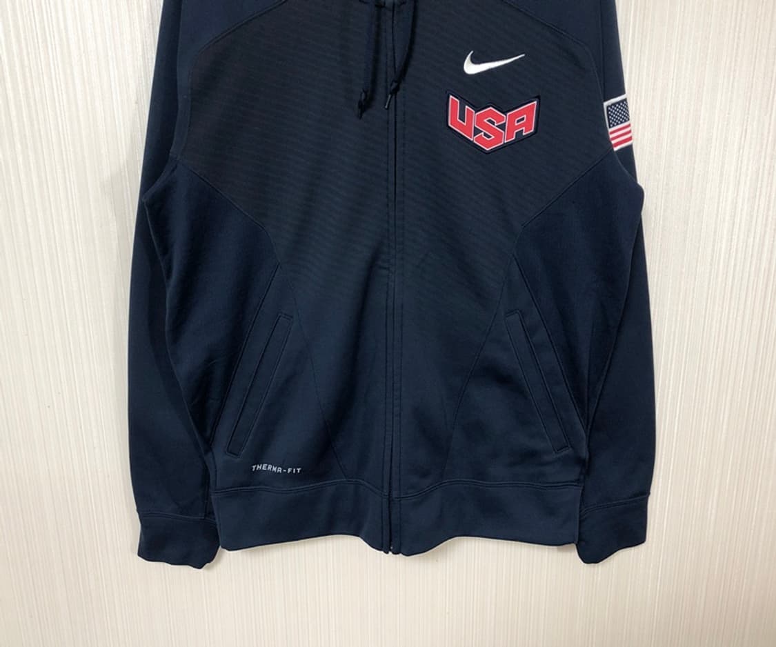 나이키 미국농구국가대표 팀USA 후드집업자켓 M(95) 상품이미지3