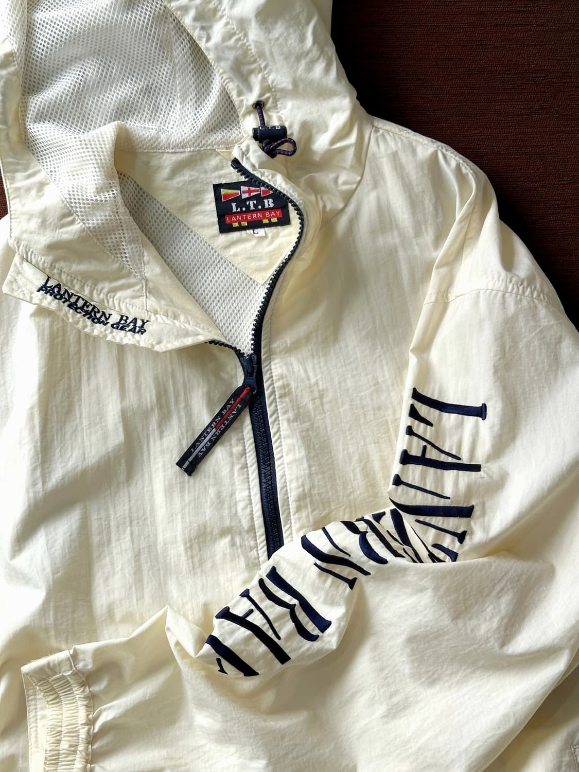 Lightweight washed nylon wind parka 상품이미지1