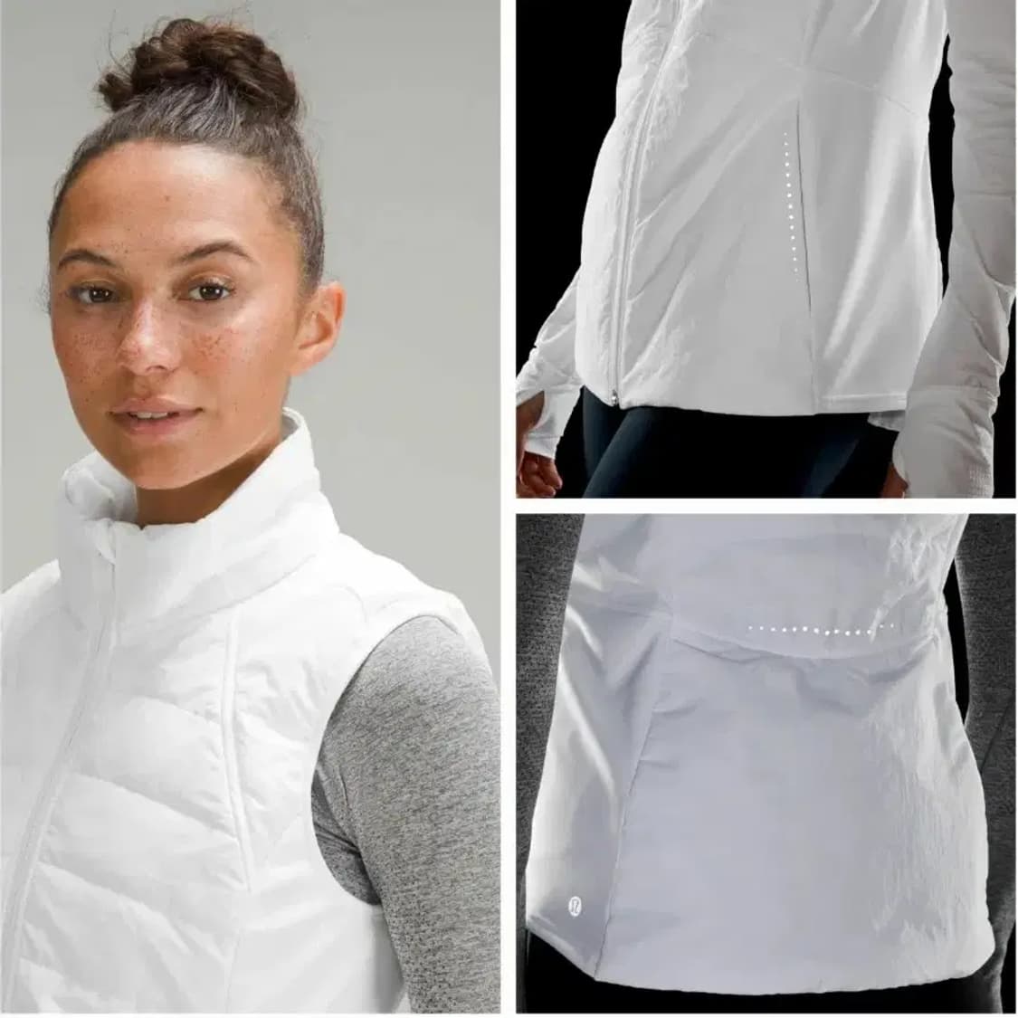 룰루레몬 다운 베스트 화이트 ~55 상품이미지1