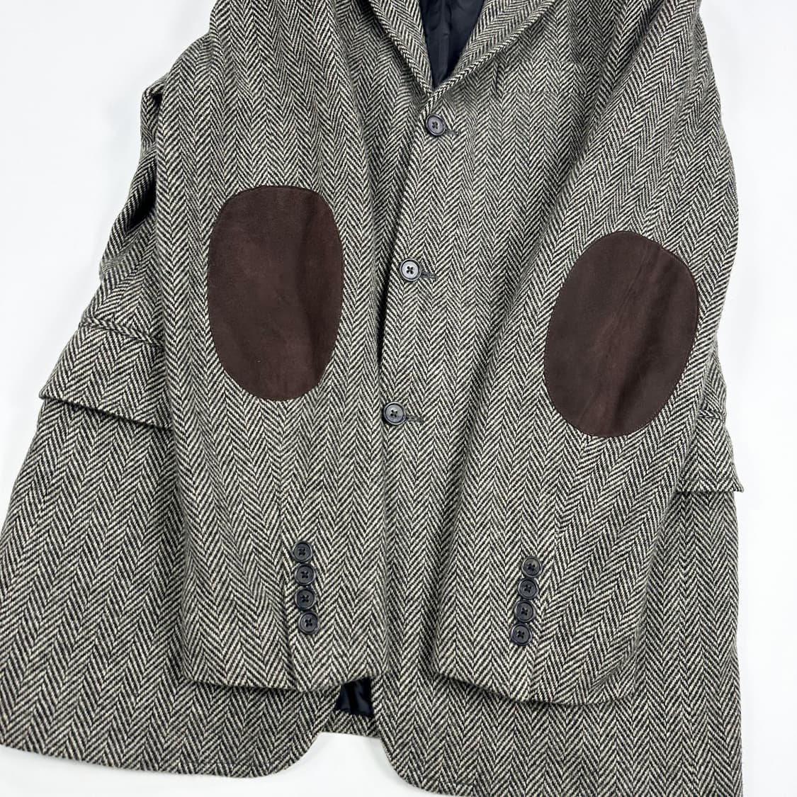 made in ITALY 폴로 랄프로렌 헤링본 블레이져 L 상품이미지3