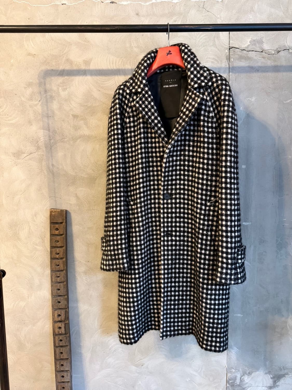 산드로 트위드 코트 100 상품이미지5