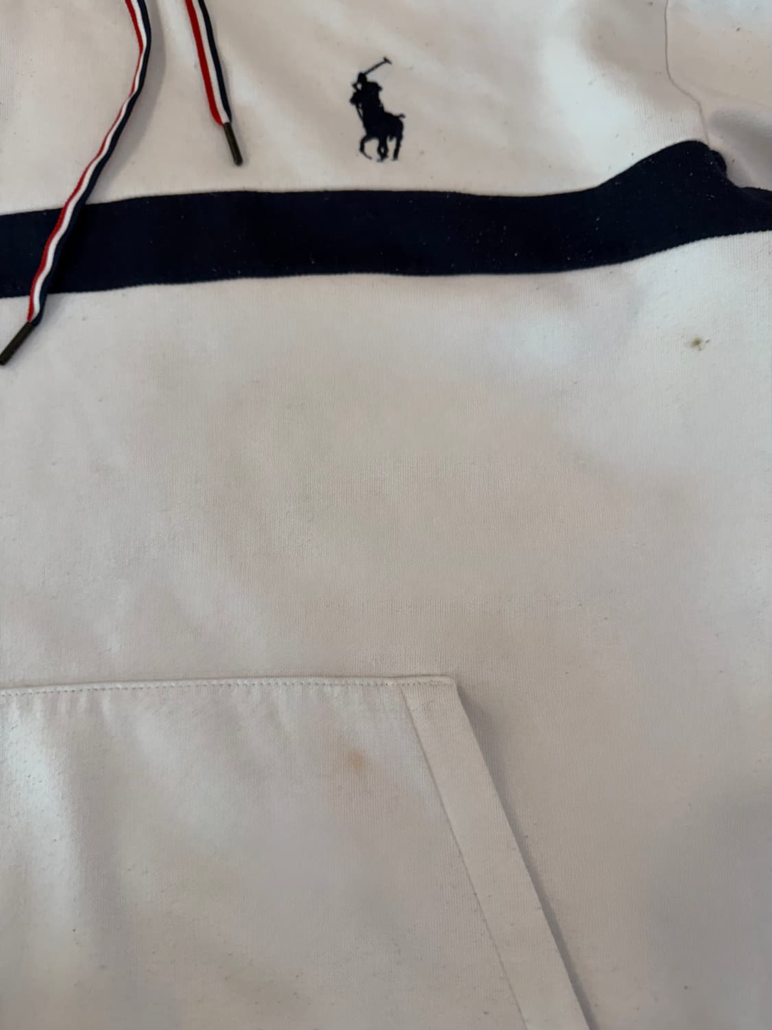 폴로 랄프로렌 빅포니 치프키프 USA 성조기 후드티 화이트 상품이미지8