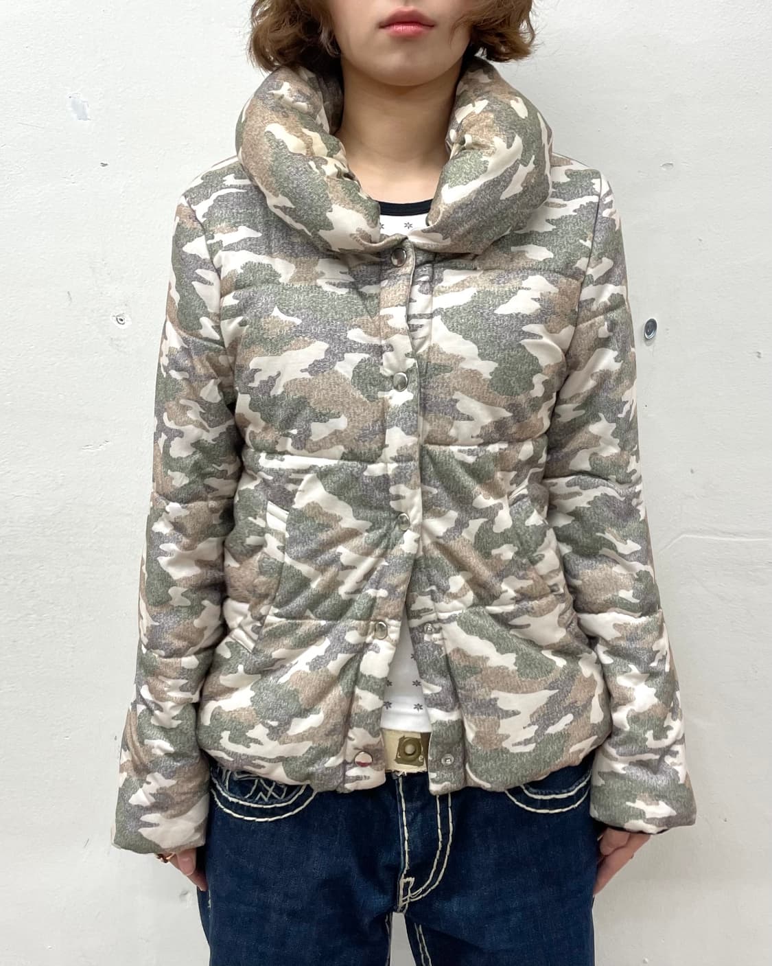 Camo pillow padded jumper 상품이미지2