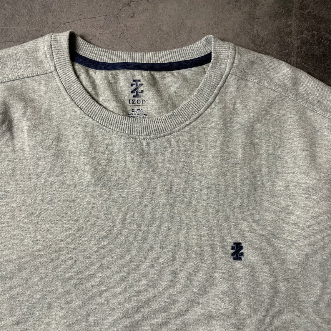 IZOD 아이자드 빈티지 그레이 롱슬리브 스웨트셔츠 A00395 상품이미지2