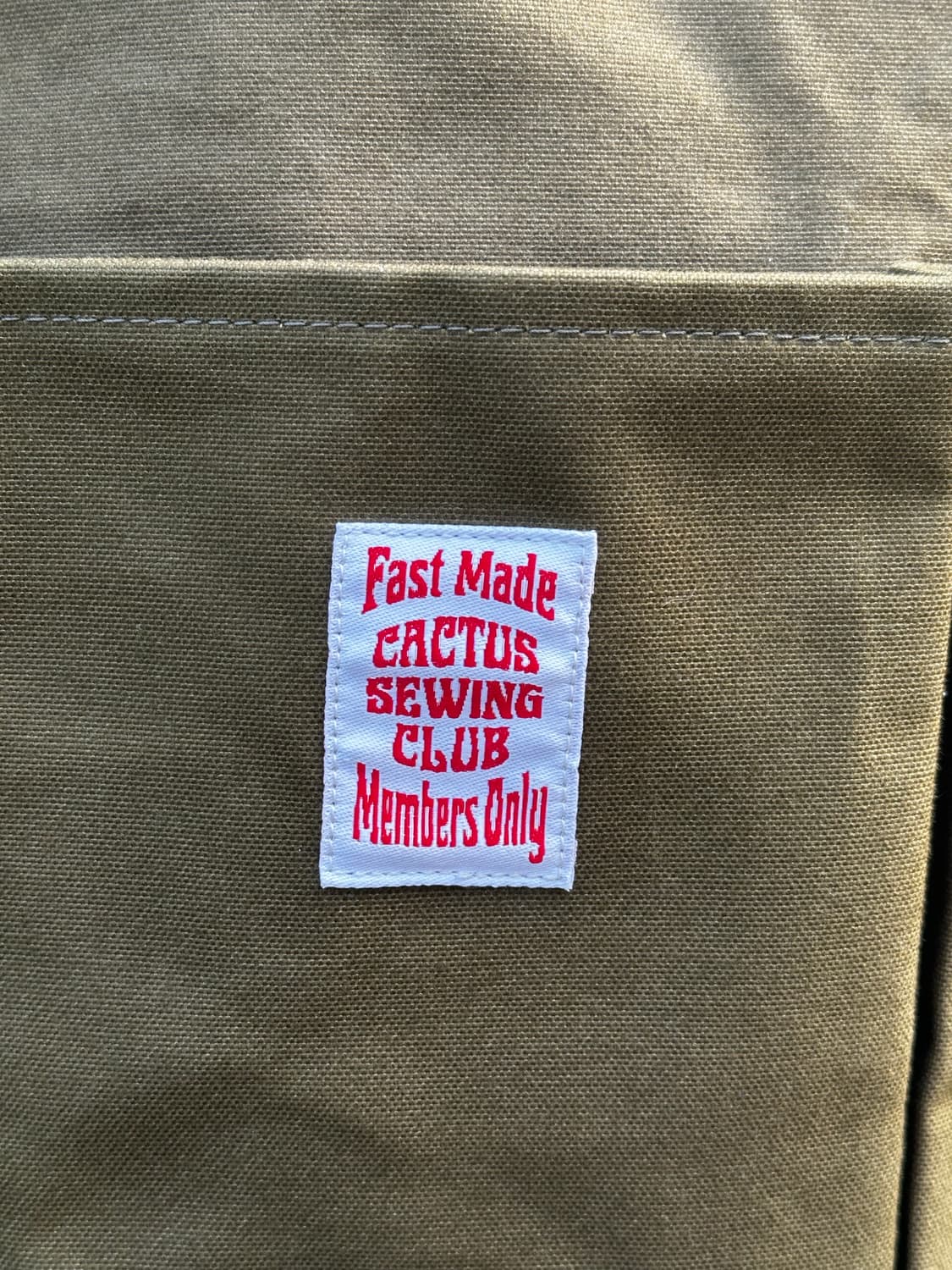 cactus sewing club tool bag olive 상품이미지2