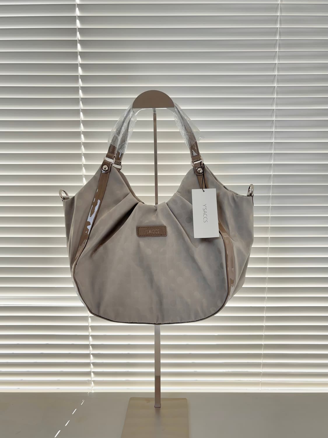 Y’SACCS 요지야마모토 도트 토트백 숄더백 상품이미지1