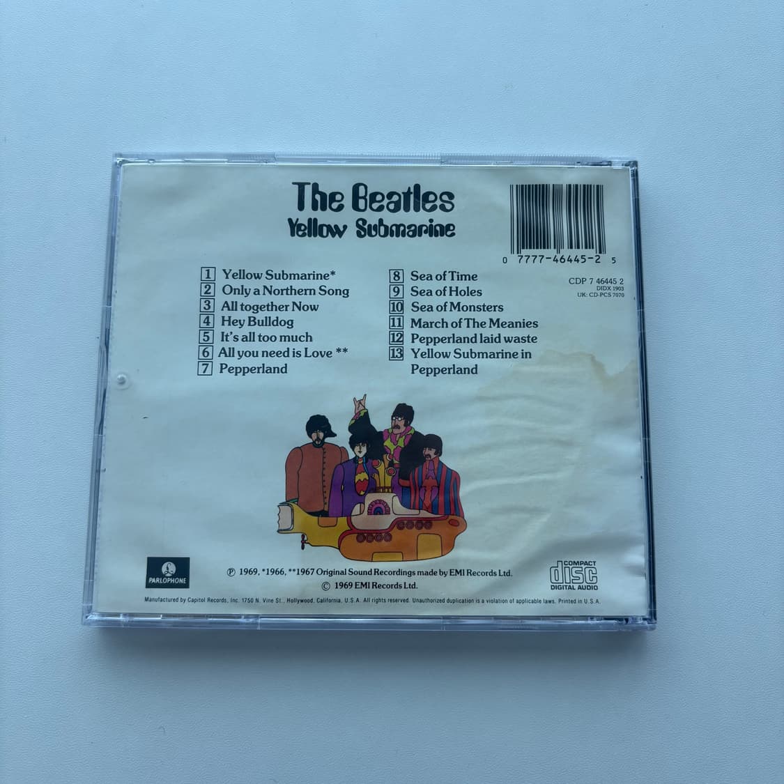 The Beatles (비틀즈) - Yellow Submarine 상품이미지2