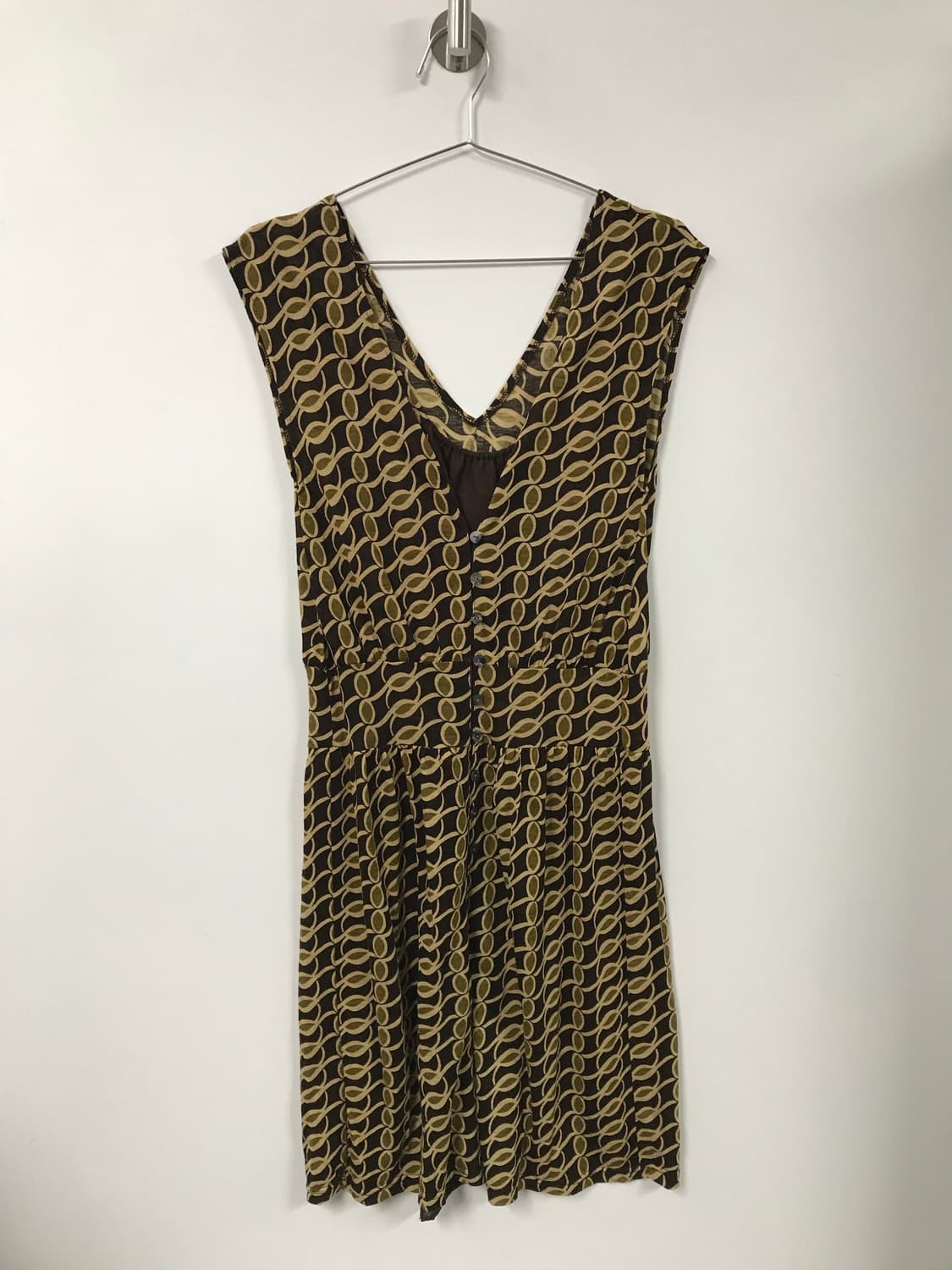 빈티지 레이어드 패턴 원피스 상품이미지3