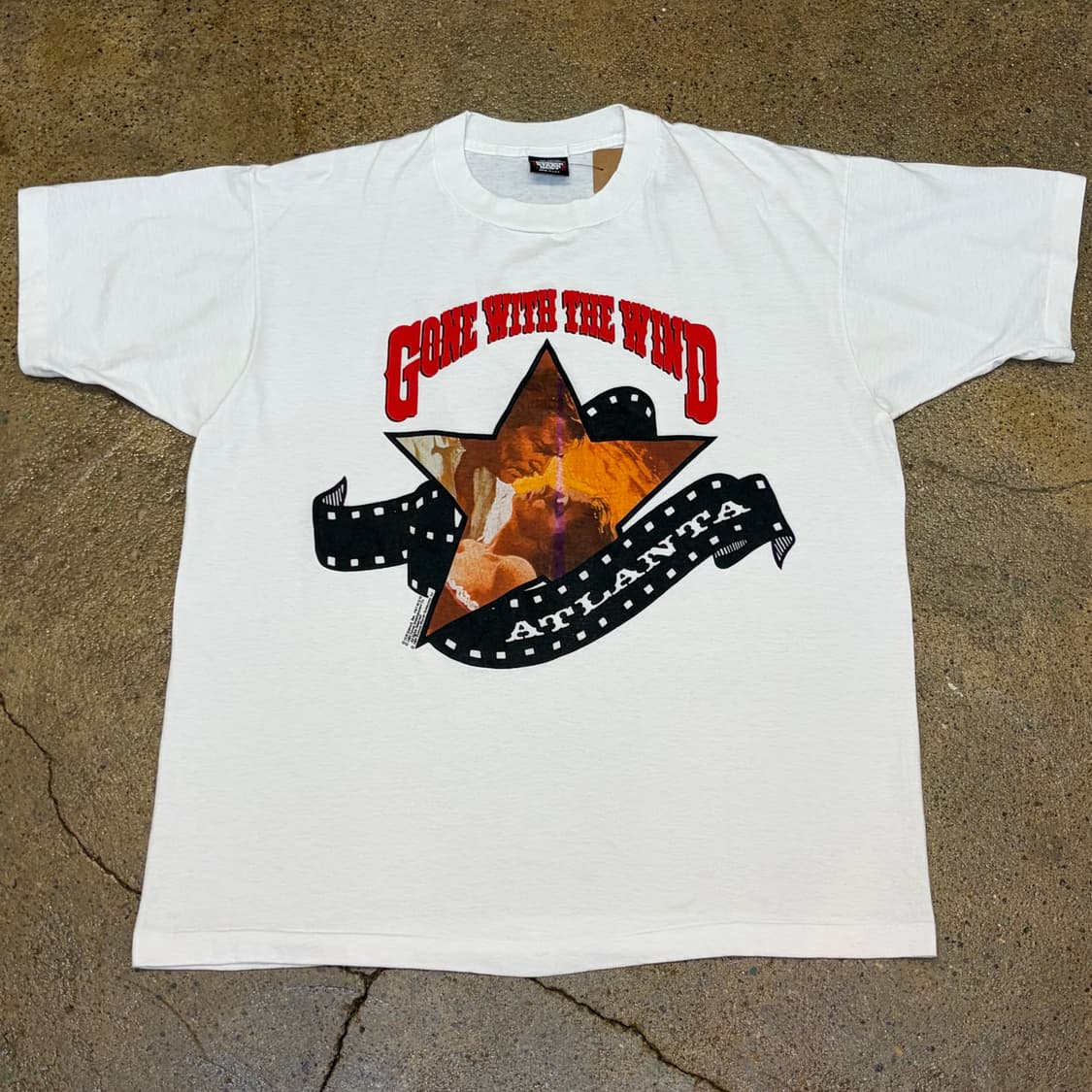 Made in USA 빈티지 싱글스티치 바람과 함께 사라지다 반팔티 상품이미지1