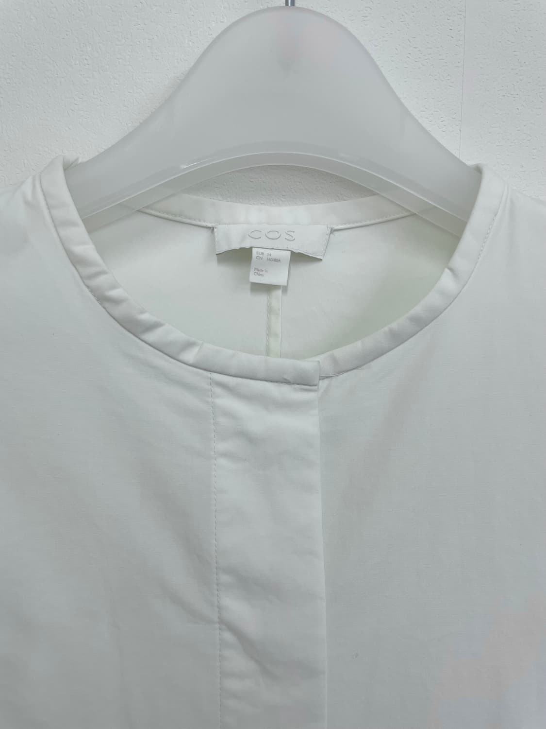 Cos grandad shirt dress with darts 상품이미지6