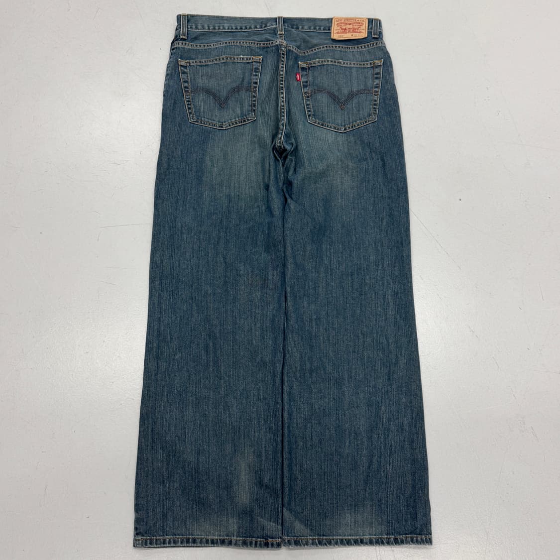 리바이스 00s 559 새깅 워싱 스케이터 와이드 데님팬츠 상품이미지3