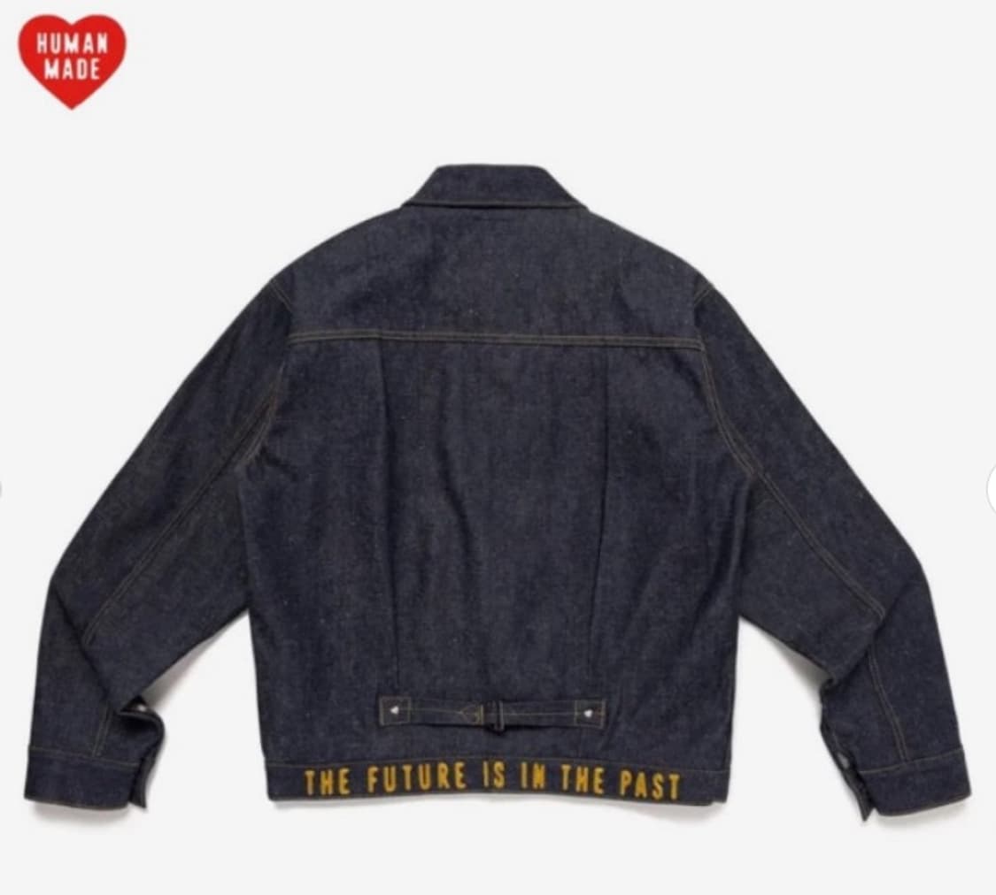 휴먼메이드 데님자켓 xl 극미중고 팝니다 상품이미지2