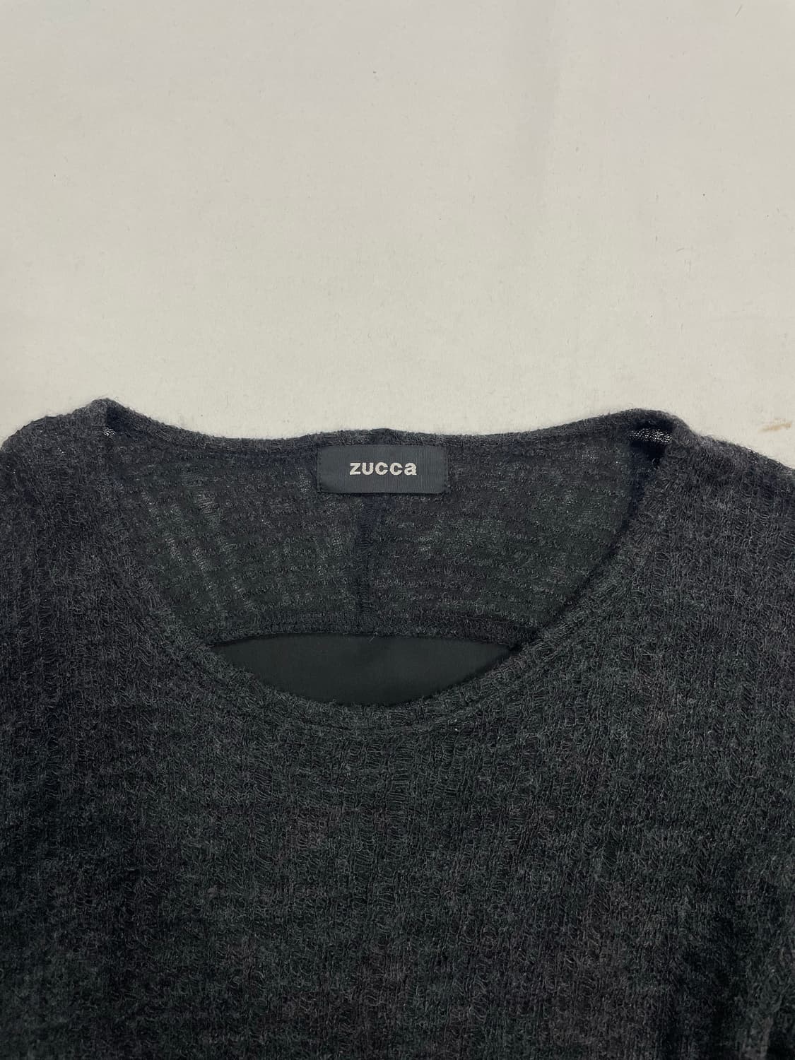 Zucca 비대칭 니트  상품이미지3