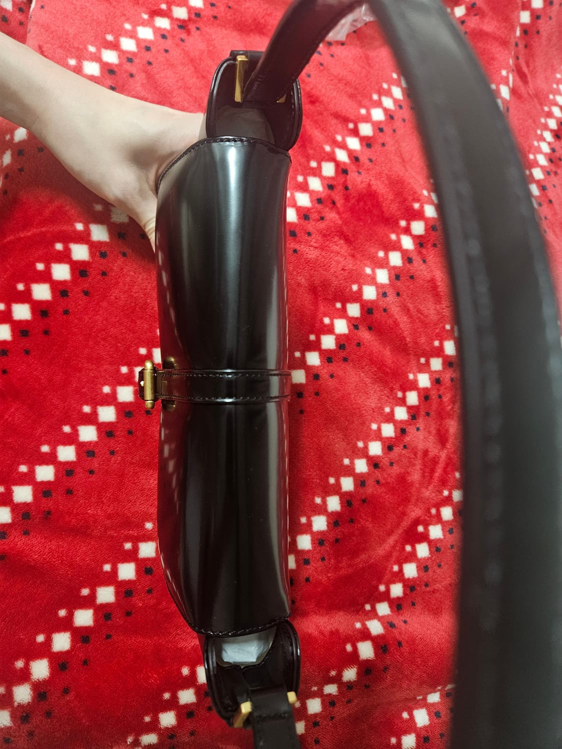 By Far Semi Patent Leather Miranda Black 상품이미지2