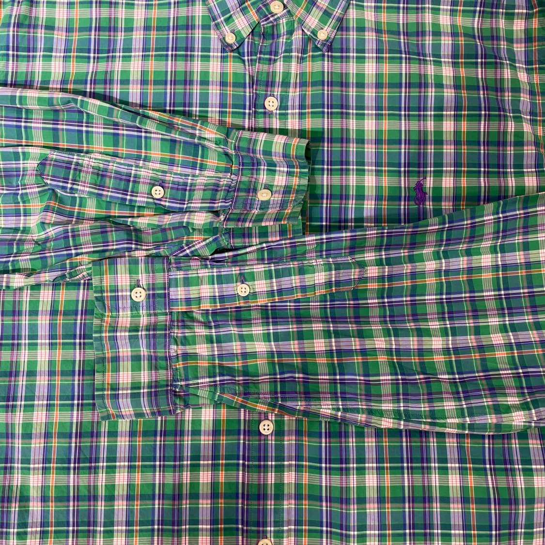  (2XL) POLO 폴로 랄프로렌 체크 셔츠 상품이미지3