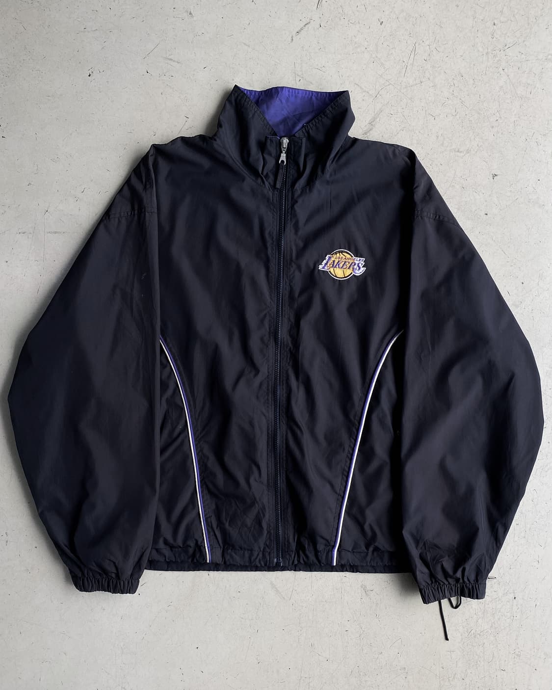 NBA 90's LA 레이커스 윈드 브레이커 자켓 상품이미지4