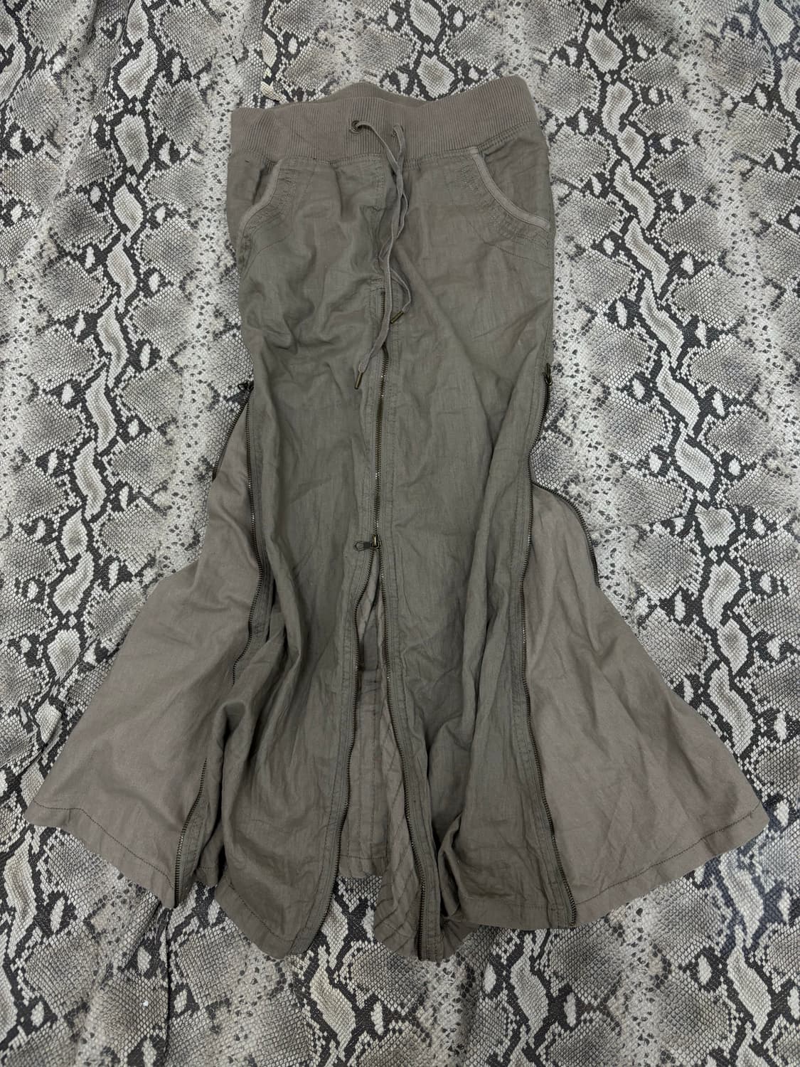 Goa [G.O.A]2000s 고아 3Zipper Skirts 상품이미지2