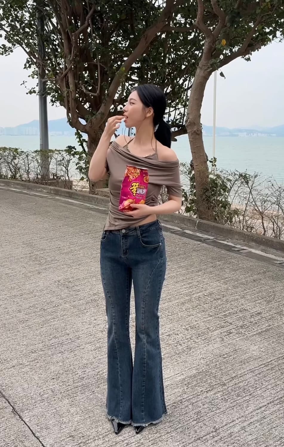 카인다미 카리나 부츠컷 팬츠 상품이미지2