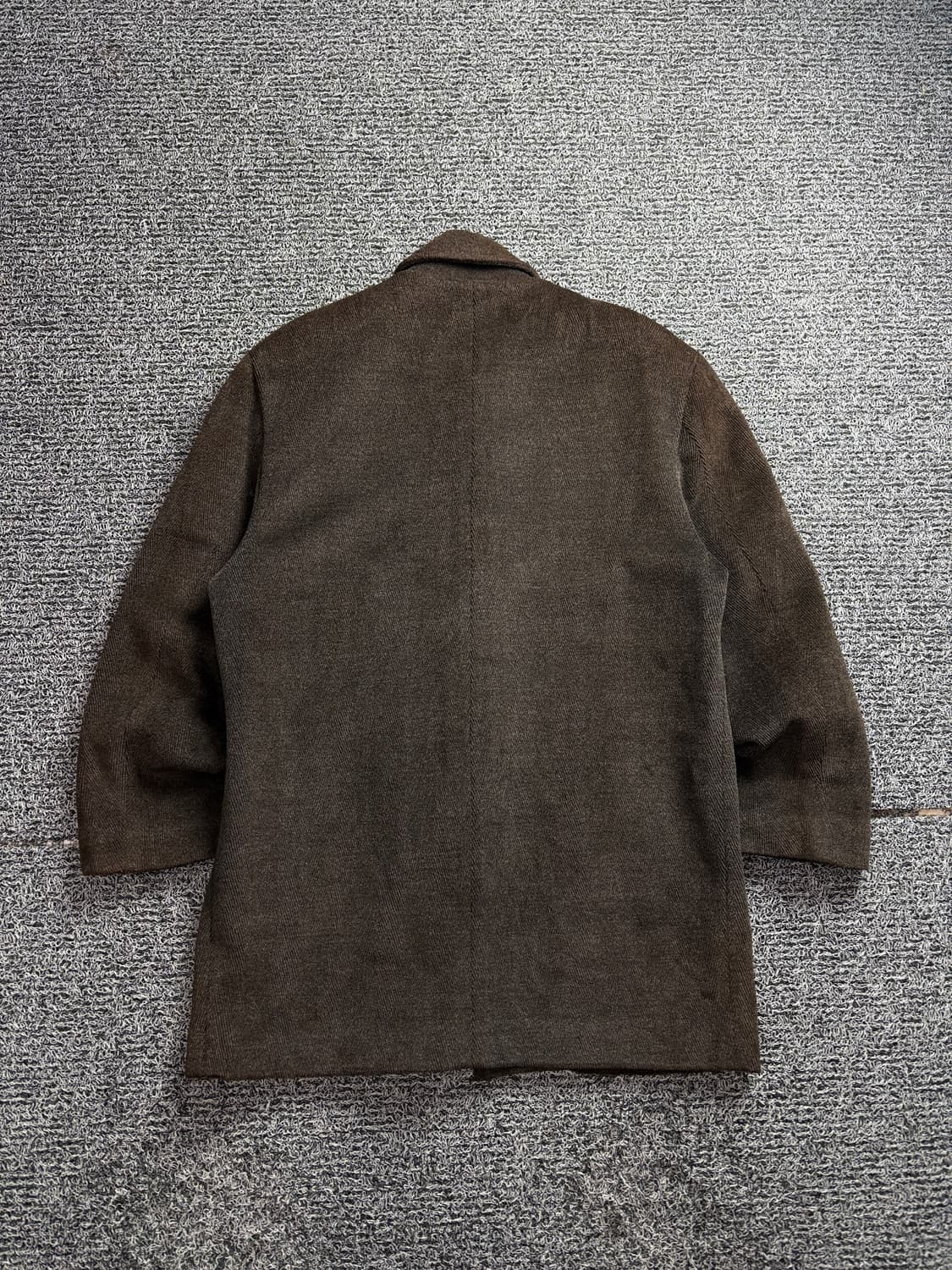 00s YSL 입생로랑 트윌 울 혼방 하프코트 2620 상품이미지4