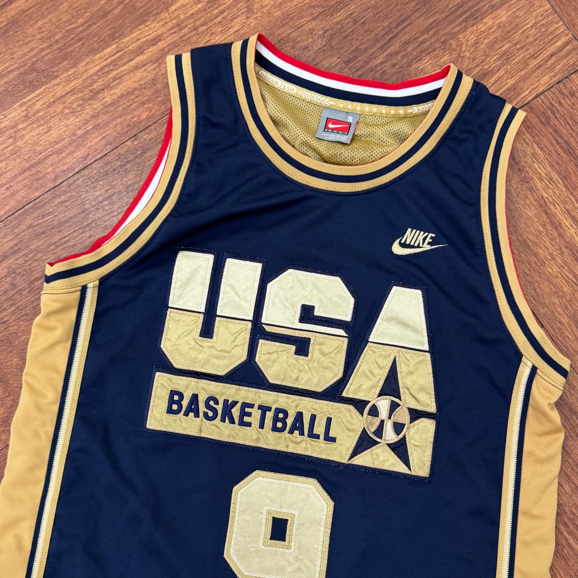 S 나이키 1992 미국 농구대표팀 드림팀 유니폼 져지(조던) 상품이미지3